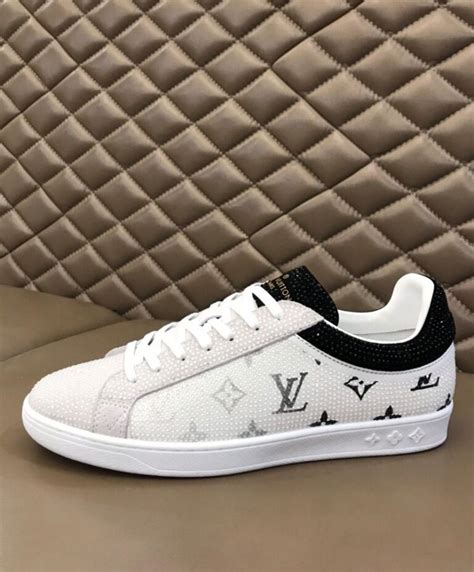 lv sneakers wit|lv white sneakers price.